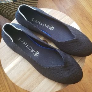 Rothys Black Flats